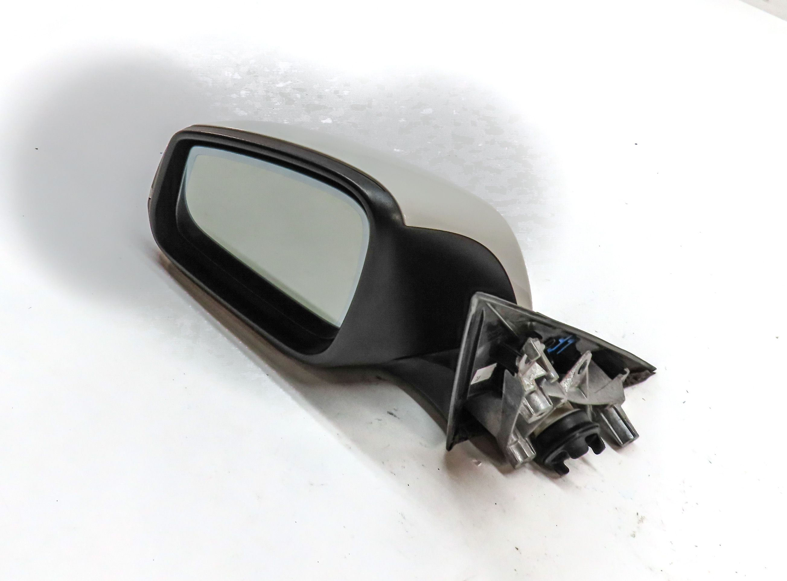 13-19 BMW 320i 328i 330i 335i (F30) LEFT P-FOLD HEAT MEM DIM DOOR MIRROR (White) — exact item pictured